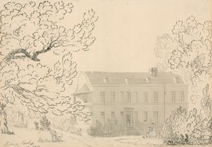 Sketch of Putney Park, Putney, London by English School