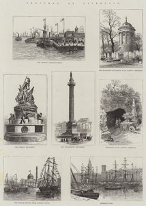 Sketches at Liverpool by English School