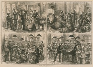 Sketches at the General Post Office by English School