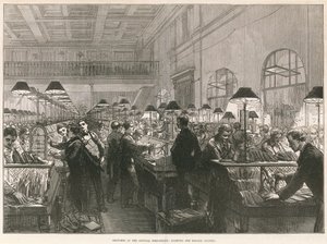 Sketches at the General Post Office by English School
