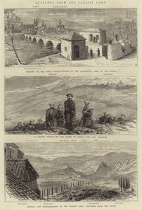 Sketches from the Carlist Camp by English School