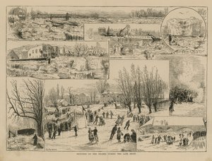 Sketches on the Thames During the Late Frost