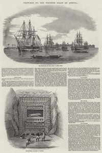 Sketches on the Western Coast of Africa by English School
