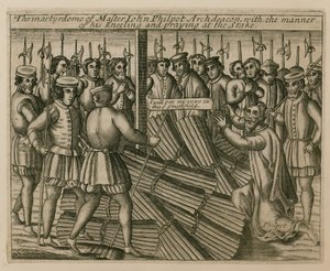 Smithfield Martyrs by English School