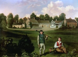 Smithills Hall from the South, 1820