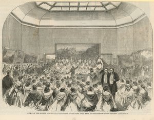 Soiree of the Society for the Encouragement of the Fine Arts by English School