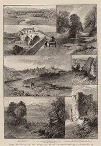 Some Sketches on the Coquet, a Famous Northumberland Fishing-River by English School