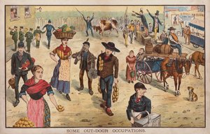 Some out-door occupations by English School