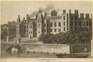 Somerset Palace, 1650 by English School