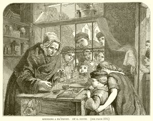 Spending a Hapenny by English School
