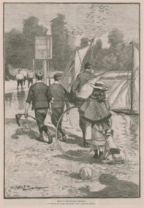 Sport in Kensington Gardens, London