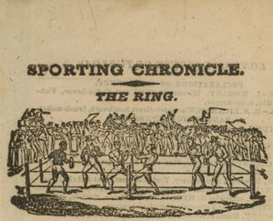 Sporting Chronicle - The Ring by English School