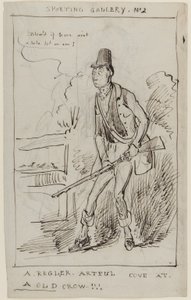 Sporting Gallery No.2, A Regler, Artful Cove at a Old Crow