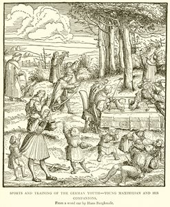 Sports and Training of the German Youth: Young Maximilian and his Companions by English School