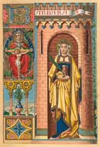 St Barbara by English School