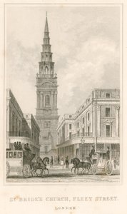 St Brides Church, Fleet Street, London