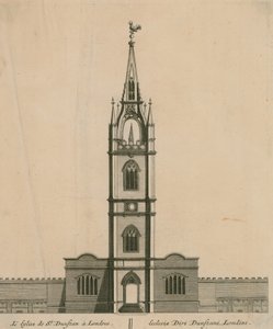 St Dunstan in the East by English School