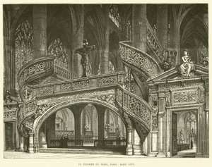 St Etienne du Mont, Paris, Rood Loft by English School