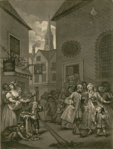 St Giles in the Fields, London by English School