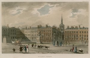 St Jamess Square, London by English School