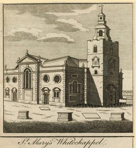 St Mary, Whitechapel, London by English School