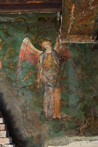 St Michael the Archangel (detail) by English School