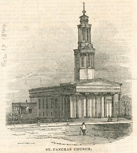 St Pancras Church, London by English School