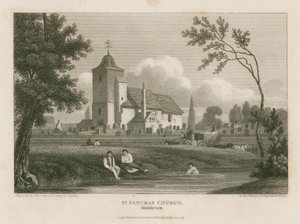 St Pancras Church, London, Middlesex by English School