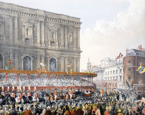 St Pauls, 7th March 1863, from A Memorial of the Marriage of Edward VII and Alexandra of Denmark