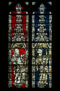 St. Peter and another saint by English School