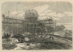State of the Building for the Palace in Alexandra Park by English School