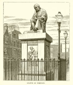 Statue of Johnson by English School