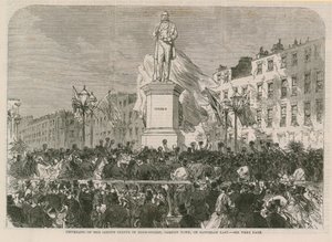 Statue of Richard Cobden by English School