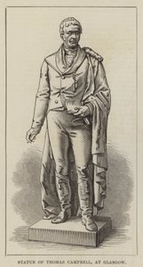 Statue of Thomas Campbell, at Glasgow