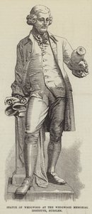 Statue of Wedgwood at the Wedgwood Memorial Institute, Burslem by English School