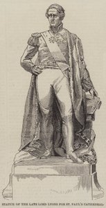 Statue of the Late Lord Lyons for St Paul