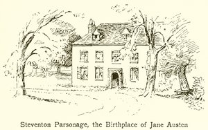 Steventon Parsonage, the Birthplace of Jane Austen