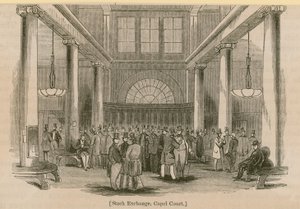 Stock Exchange, Capel Court by English School