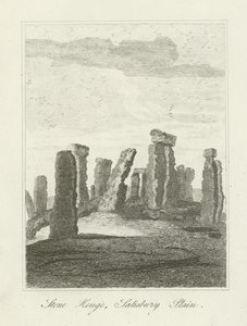 Stonehenge, Salisbury Plain by English School