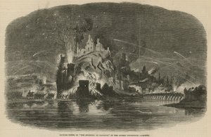 Storming of Badajoz by English School