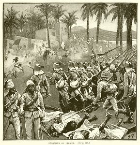 Storming of Firket by English School