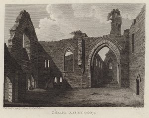 Strade Abbey, County Mayo, Ireland by English School
