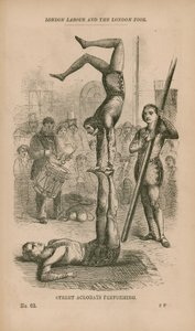 Street Acrobats Performing by English School