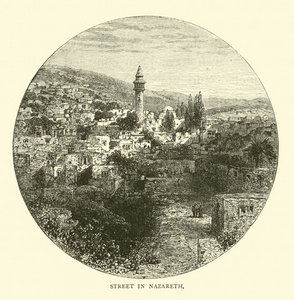 Street in Nazareth by English School