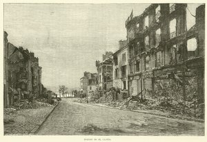 Street in St Cloud, November 1870