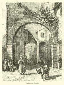 Street in Tivoli by English School