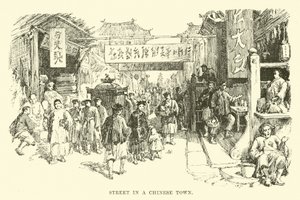 Street in a Chinese Town