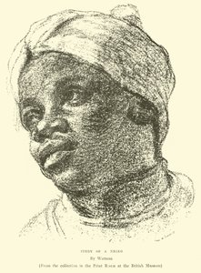 Study of a Negro by English School