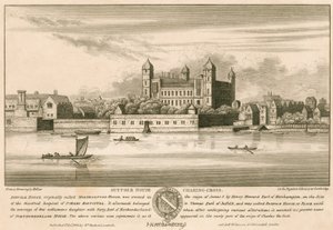 Suffolk House (later Northampton House and Northumberland House), Charing Cross, London by English School