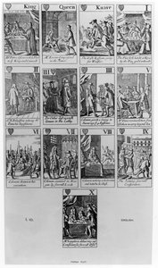 Suit of Hearts illustrating the 